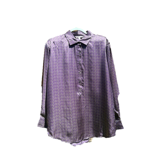 Sz L-CAbi silk long sleeve button up
